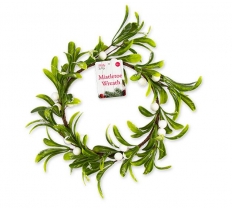 Mistletoe Wreath 25cm