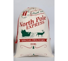 North Pole Express Santa Sack 70X50cm