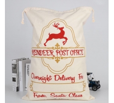 Reindeer Post Office Santa Sack 70X50cm