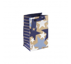 Kraft Blue Star Perfume Bag