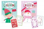 Christmas Colouring Book - Elf Or Snowman
