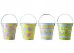 PRINTED EASTER TIN CANDY BUCKETS