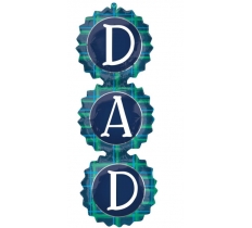 Dad Supershape Balloon 33 X 96cm