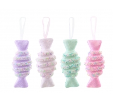 Christmas Hanging Pastel Sprinkles Candy 14cm