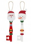 Christmas Key Ornament