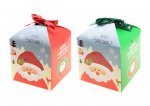 Christmas Cube Gift Box ( 12cm x 12cm x 12cm )