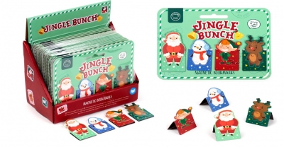 Jingle Bunch Christmas Magnetic Bookmark Set