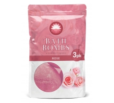 Elysium Spa Bath Bombs Rose 3 x 50g