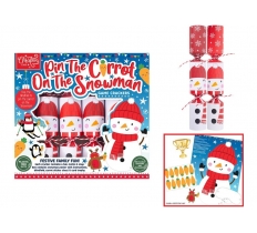 Christmas 6 Pin The Carrot 9" Crackers