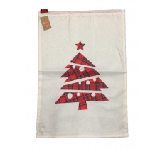 Red And Gold Reindeer Santa Sack 70 x 50cm