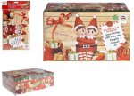 Small Elf Christmas Eve Box 21cm X 32cm X 11cm