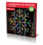 LED Snowflake Silhouette Light Multi