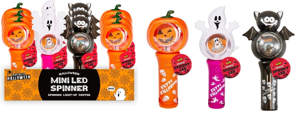 Halloween Mini Spinner LED - Click Image to Close