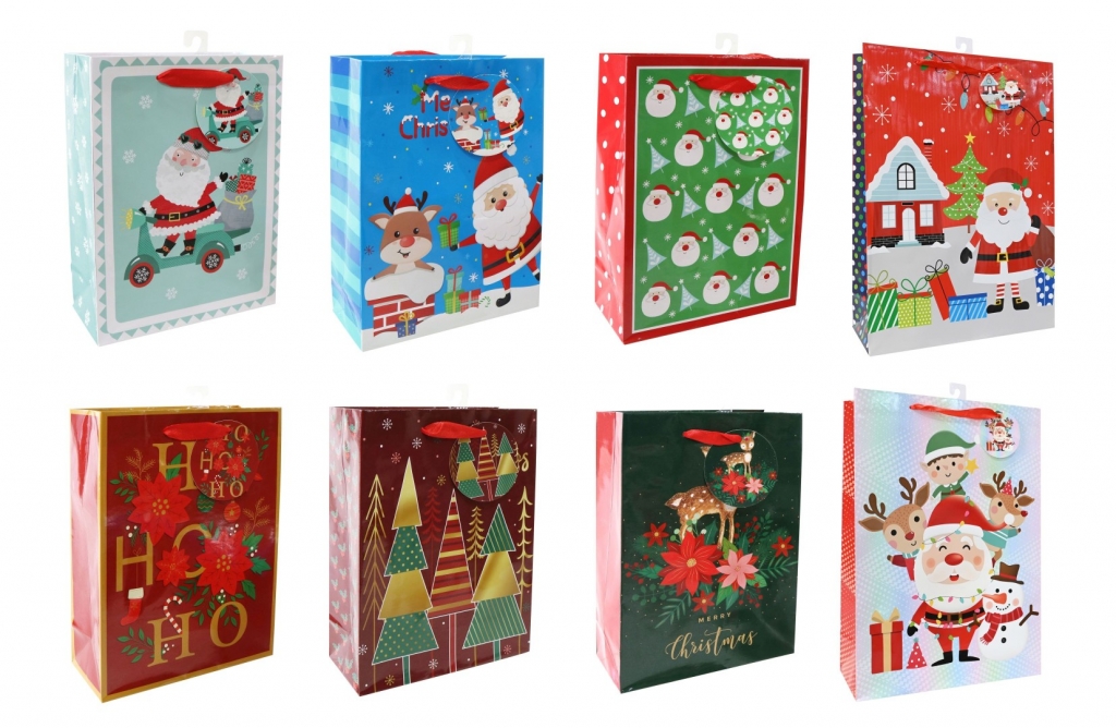 Giftbag Basic Printed Medium Mega Mix - Click Image to Close