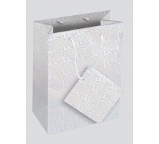 County Holographic Gift Bag - Small - 12cm X 16cm X 6.5cm