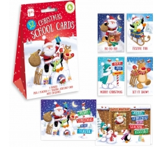 Christmas Card 32 School Pack Cosy