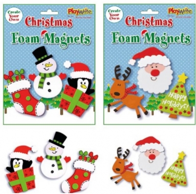 Christmas Foam Magnets