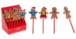 Christmas Gingerbread Man Novelty Pen