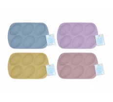 Easter Egg Silicone Mould ( Assorted Colours )