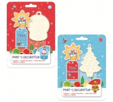 Christmas Paint Your Own Activity Plaster Ornament