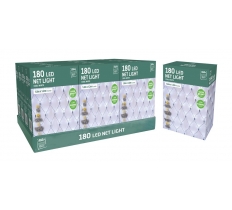 LED NET LIGHTS 180 WHITE