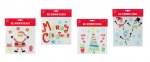 Christmas Gel Window Cling 20cm ( Assorted Design )