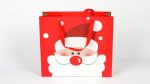 Santa Red Gift Bag Small 25X21X10cm