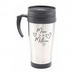 Mum In A Million Stainless Steel Travel Mug