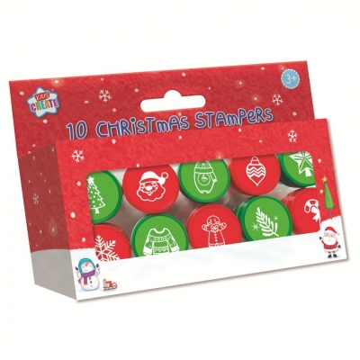 Christmas Stampers Pack Of 10
