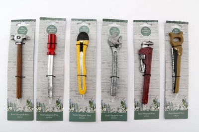 Novelty 17cm Potting Shed Tool Pens ( Assorted Designs )