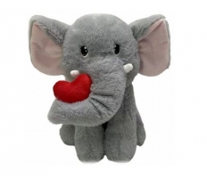 Valentines Elephant 25cm