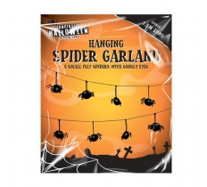 Hanging Spider Garland 1.5M