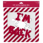 Christmas Elf Candy Stripe Balloon Box
