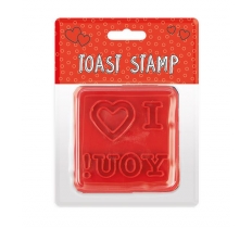 I Love You Toast Stamp