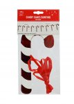 Foil Candy Cane Garland 8 Pack 2M