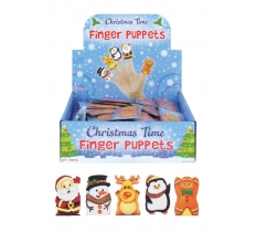 Christmas Finger Puppets(5X3cm) X 96Pcs (13P EACH)
