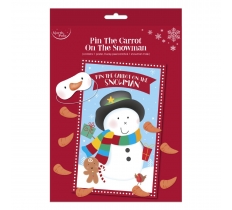 Christmas Stick The Carrot On The Snowman