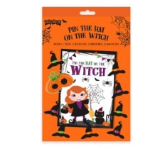Halloween Pin The Hat On The Witch