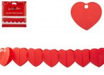 Paper Heart Garland 4m