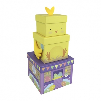 EASTER CHICK PLUSH BOX