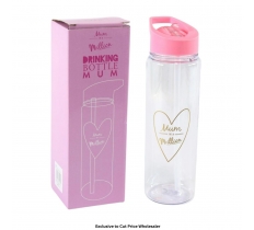 Mum In A Million Drinking Water Bottle 600ml