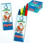 Christmas Crayon Set 4 Pack X 100 ( 11P Each )