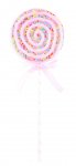 Christmas Rainbow Swirl Lollipop 42Cm