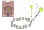 Metal Flower Shaped Fried Egg Shaper