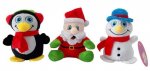 Christmas Big Eye Plush 12cm