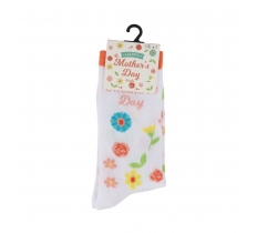 Mothers Day Socks Floral Print Design