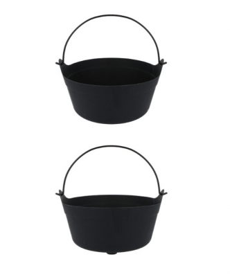 Black Cauldron Halloween Decoration