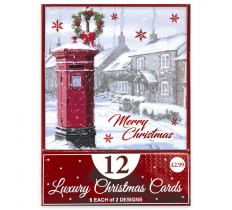 Christmas Winter wonderland Card 12pk
