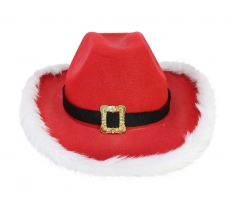 Christmas Cowboy Hat