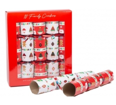 Family Xmas Print Crackers 10 x 12"